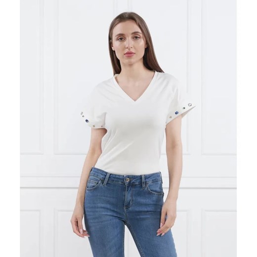 Liu Jo T-shirt | Regular Fit ze sklepu Gomez Fashion Store w kategorii Bluzki damskie - zdjęcie 184997761