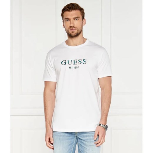 GUESS T-shirt | Regular Fit ze sklepu Gomez Fashion Store w kategorii T-shirty męskie - zdjęcie 184997851
