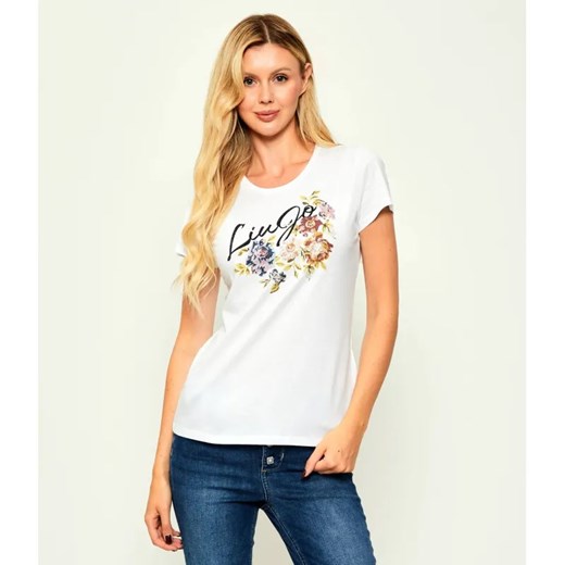 Liu Jo T-shirt | Regular Fit ze sklepu Gomez Fashion Store w kategorii Bluzki damskie - zdjęcie 184997860
