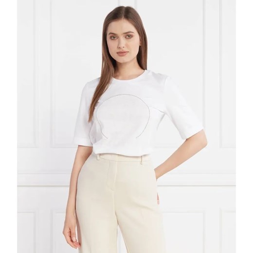 Peserico T-shirt | Regular Fit ze sklepu Gomez Fashion Store w kategorii Bluzki damskie - zdjęcie 184998031