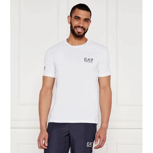 EA7 T-shirt | Regular Fit ze sklepu Gomez Fashion Store w kategorii T-shirty męskie - zdjęcie 184998084