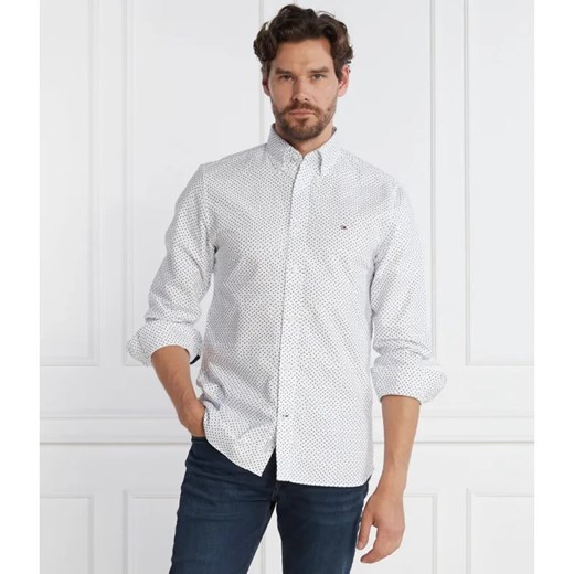 Tommy Hilfiger Koszula OXFORD DOT PRINT RF | Regular Fit ze sklepu Gomez Fashion Store w kategorii Koszule męskie - zdjęcie 184998112