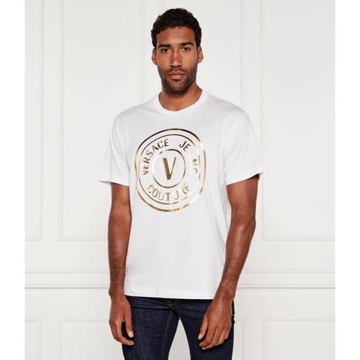 Versace Jeans Couture T-shirt | Regular Fit ze sklepu Gomez Fashion Store w kategorii T-shirty męskie - zdjęcie 184998132