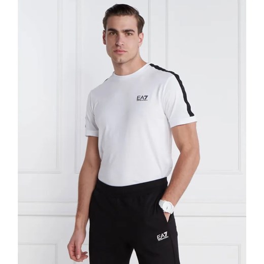 EA7 T-shirt | Regular Fit ze sklepu Gomez Fashion Store w kategorii T-shirty męskie - zdjęcie 184998134