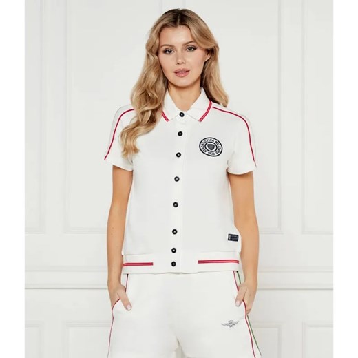 Aeronautica Militare Polo | Regular Fit ze sklepu Gomez Fashion Store w kategorii Bluzki damskie - zdjęcie 184998142
