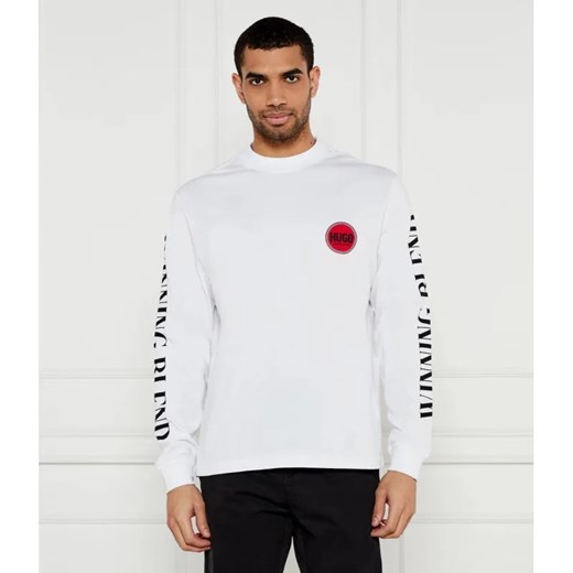 HUGO Longsleeve Dicruse | Regular Fit ze sklepu Gomez Fashion Store w kategorii T-shirty męskie - zdjęcie 184998213