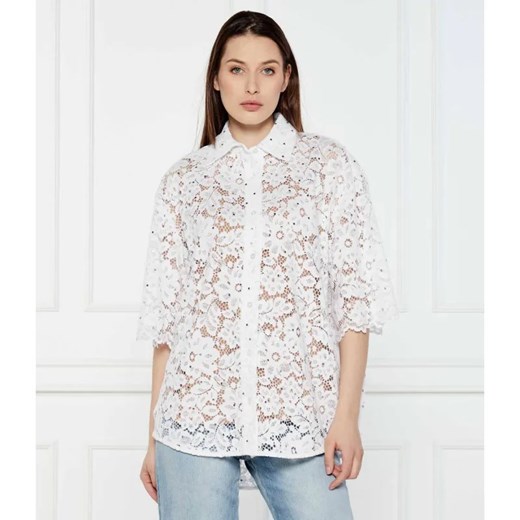 Michael Kors Koronkowa koszula | Loose fit ze sklepu Gomez Fashion Store w kategorii Koszule damskie - zdjęcie 184998260