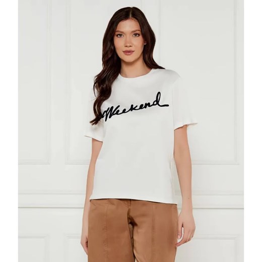 Weekend MaxMara T-shirt OLGA | Straight fit ze sklepu Gomez Fashion Store w kategorii Bluzki damskie - zdjęcie 184998270