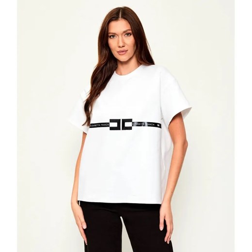 Elisabetta Franchi T-shirt | Oversize fit ze sklepu Gomez Fashion Store w kategorii Bluzki damskie - zdjęcie 184998364