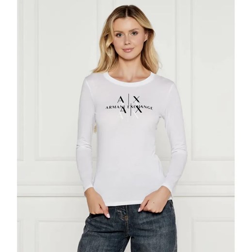 Armani Exchange Bluzka | Regular Fit ze sklepu Gomez Fashion Store w kategorii Bluzki damskie - zdjęcie 184998450