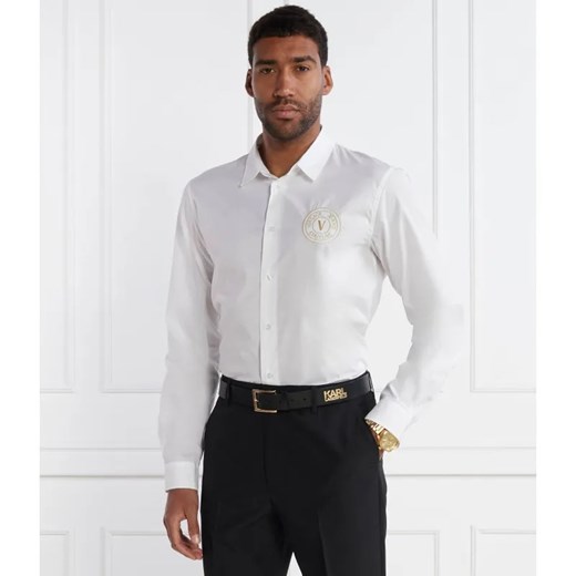 Versace Jeans Couture Koszula | Slim Fit ze sklepu Gomez Fashion Store w kategorii Koszule męskie - zdjęcie 184998451