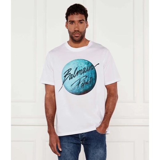 Balmain T-shirt | Regular Fit ze sklepu Gomez Fashion Store w kategorii T-shirty męskie - zdjęcie 184998473