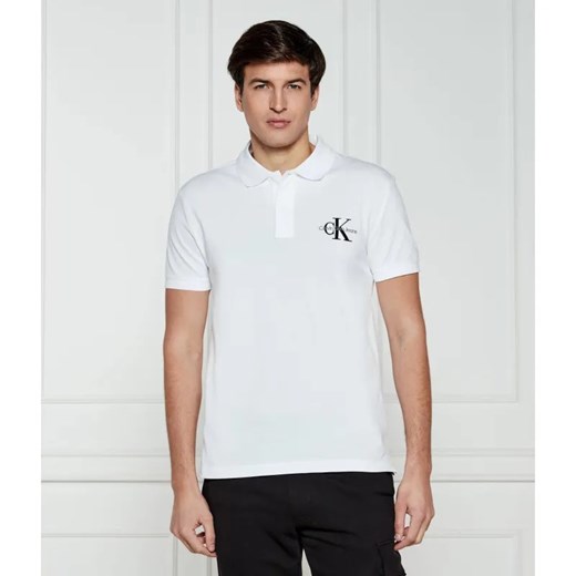Calvin Klein Jeans Polo | Regular Fit ze sklepu Gomez Fashion Store w kategorii T-shirty męskie - zdjęcie 184998530