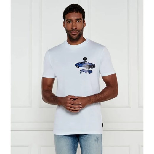 Philipp Plein T-shirt Cars Racing | Regular Fit ze sklepu Gomez Fashion Store w kategorii T-shirty męskie - zdjęcie 184998584