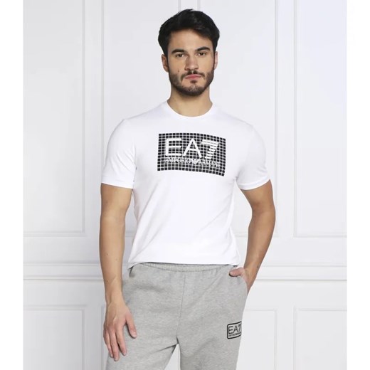 EA7 T-shirt | Regular Fit ze sklepu Gomez Fashion Store w kategorii T-shirty męskie - zdjęcie 184998654