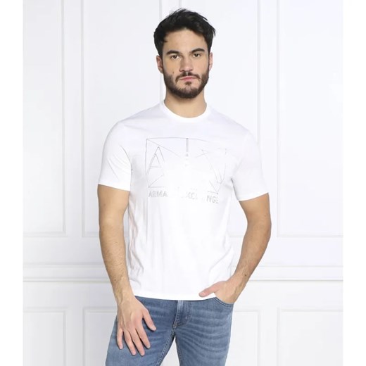 Armani Exchange T-shirt | Regular Fit ze sklepu Gomez Fashion Store w kategorii T-shirty męskie - zdjęcie 184998730
