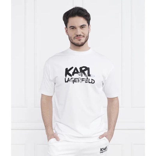 Karl Lagerfeld T-shirt | Regular Fit ze sklepu Gomez Fashion Store w kategorii T-shirty męskie - zdjęcie 184998810