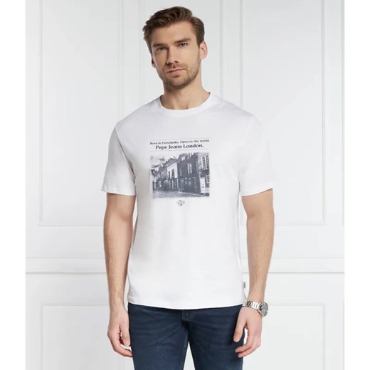 Pepe Jeans London T-shirt COOPER | Regular Fit ze sklepu Gomez Fashion Store w kategorii T-shirty męskie - zdjęcie 184998834
