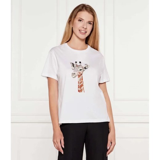 Liu Jo T-shirt | Regular Fit ze sklepu Gomez Fashion Store w kategorii Bluzki damskie - zdjęcie 184998911