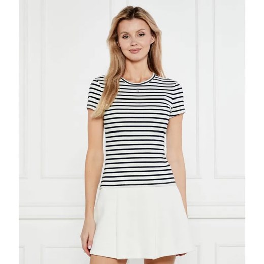 Tommy Jeans T-shirt ESSENTIAL | Slim Fit ze sklepu Gomez Fashion Store w kategorii Bluzki damskie - zdjęcie 184998953