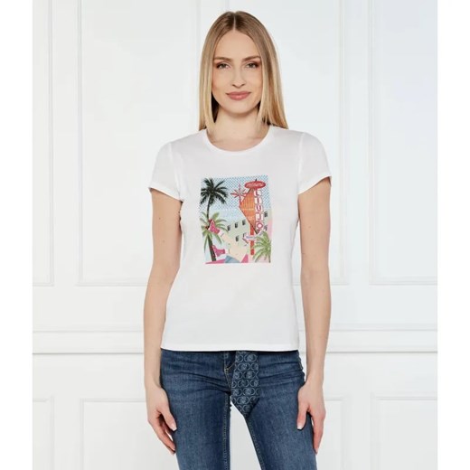Liu Jo T-shirt | Regular Fit ze sklepu Gomez Fashion Store w kategorii Bluzki damskie - zdjęcie 184998964