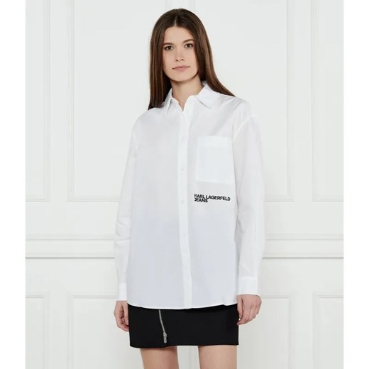 Karl Lagerfeld Jeans Koszula | Relaxed fit ze sklepu Gomez Fashion Store w kategorii Koszule damskie - zdjęcie 184998993