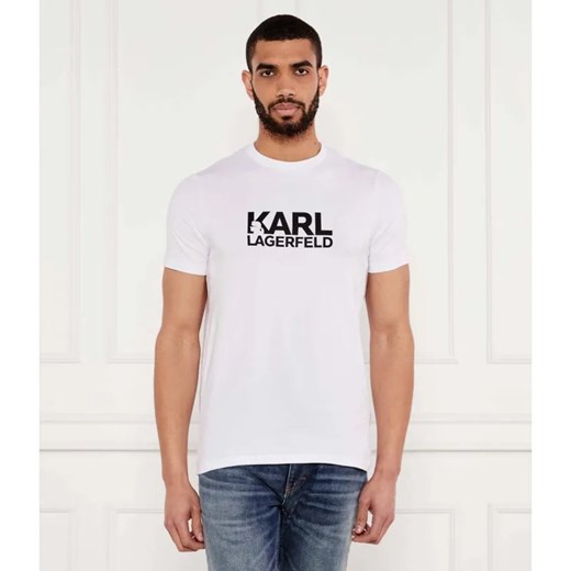 Karl Lagerfeld T-shirt | Regular Fit ze sklepu Gomez Fashion Store w kategorii T-shirty męskie - zdjęcie 184999000