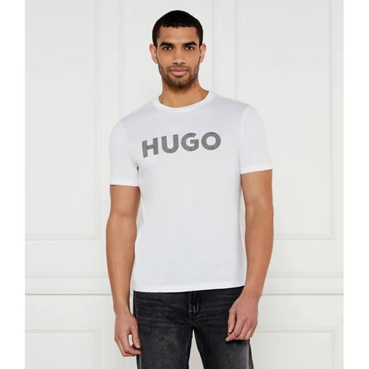 HUGO T-shirt Dulivio_U244 | Regular Fit ze sklepu Gomez Fashion Store w kategorii T-shirty męskie - zdjęcie 184999010