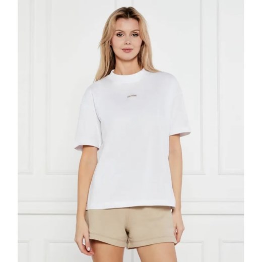 Calvin Klein Jeans T-shirt Boyfriend | Oversize fit ze sklepu Gomez Fashion Store w kategorii Bluzki damskie - zdjęcie 184999031