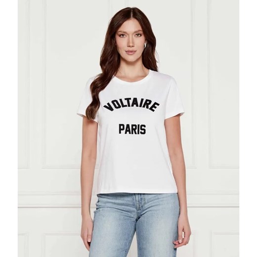 Zadig&Voltaire T-shirt ALYS | Relaxed fit ze sklepu Gomez Fashion Store w kategorii Bluzki damskie - zdjęcie 184999081