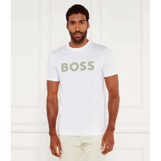 BOSS ORANGE T-shirt Thinking 1 | Regular Fit ze sklepu Gomez Fashion Store w kategorii T-shirty męskie - zdjęcie 184999103