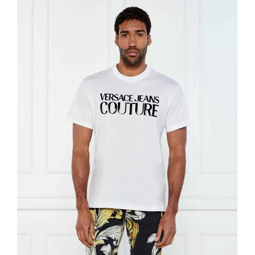 Versace Jeans Couture T-shirt | Regular Fit ze sklepu Gomez Fashion Store w kategorii T-shirty męskie - zdjęcie 184999130