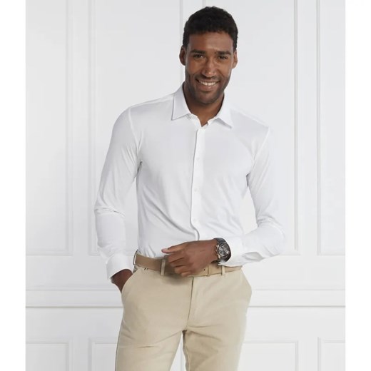 BOSS BLACK Koszula P-ROAN-kent | Slim Fit ze sklepu Gomez Fashion Store w kategorii Koszule męskie - zdjęcie 184999191