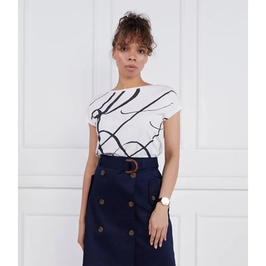 LAUREN RALPH LAUREN T-shirt | Regular Fit ze sklepu Gomez Fashion Store w kategorii Bluzki damskie - zdjęcie 184999203