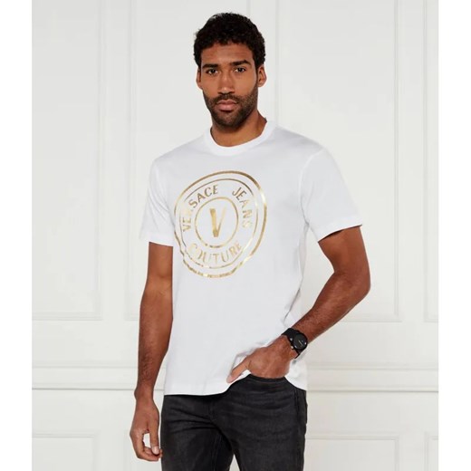 Versace Jeans Couture T-shirt | Regular Fit ze sklepu Gomez Fashion Store w kategorii T-shirty męskie - zdjęcie 184999230