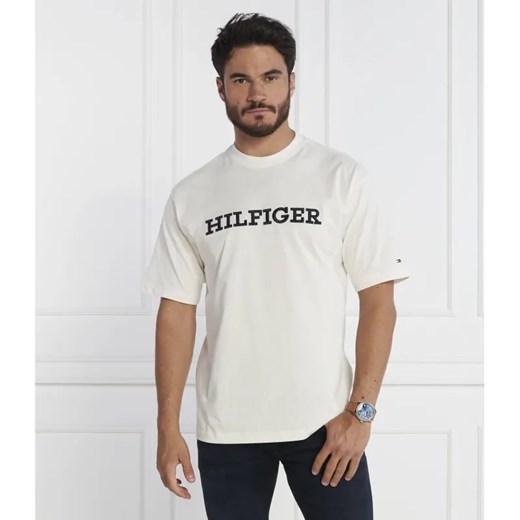 Tommy Hilfiger T-shirt MONOTYPE EMBRO | Relaxed fit ze sklepu Gomez Fashion Store w kategorii T-shirty męskie - zdjęcie 184999282
