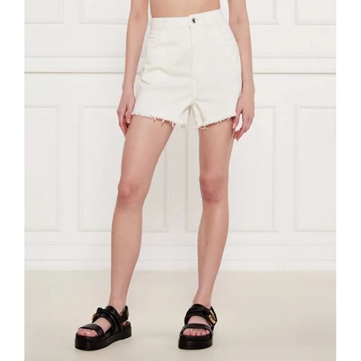 Patrizia Pepe Jeansowe szorty | Relaxed fit | high waist ze sklepu Gomez Fashion Store w kategorii Szorty - zdjęcie 184999390