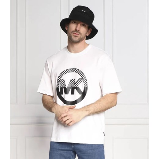 Michael Kors T-shirt CHECKER CHARM | Oversize fit ze sklepu Gomez Fashion Store w kategorii T-shirty męskie - zdjęcie 184999503