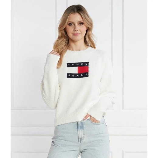 Tommy Jeans Sweter | Regular Fit ze sklepu Gomez Fashion Store w kategorii Swetry damskie - zdjęcie 184999544