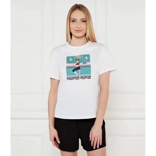 Liu Jo T-shirt | Regular Fit ze sklepu Gomez Fashion Store w kategorii Bluzki damskie - zdjęcie 184999603