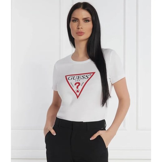GUESS T-shirt | Regular Fit ze sklepu Gomez Fashion Store w kategorii Bluzki damskie - zdjęcie 184999671