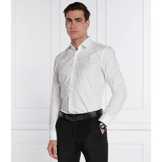 HUGO Koszula Elisha | Extra slim fit ze sklepu Gomez Fashion Store w kategorii Koszule męskie - zdjęcie 184999681