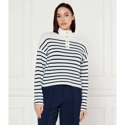 Tommy Hilfiger Wełniany sweter | Regular Fit ze sklepu Gomez Fashion Store w kategorii Swetry damskie - zdjęcie 184999731