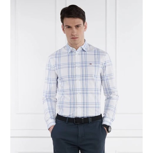 Tommy Jeans Koszula Poplin | Regular Fit ze sklepu Gomez Fashion Store w kategorii Koszule męskie - zdjęcie 184999802