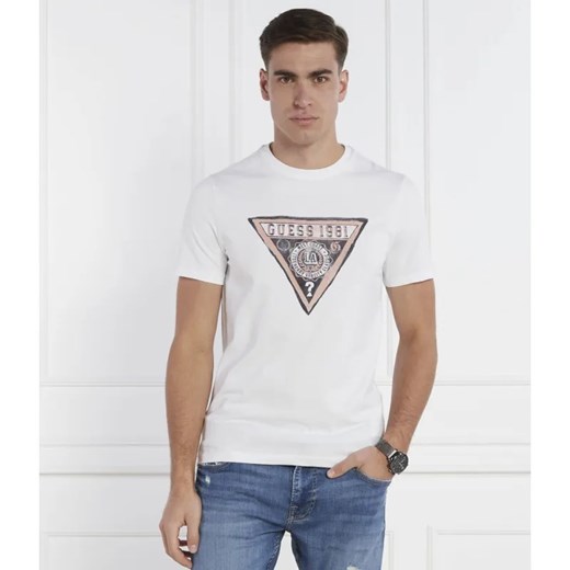 GUESS T-shirt | Regular Fit ze sklepu Gomez Fashion Store w kategorii T-shirty męskie - zdjęcie 184999810