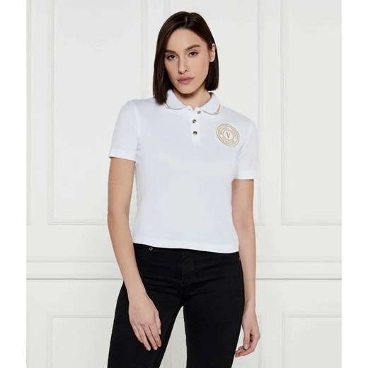 Versace Jeans Couture Polo | Regular Fit ze sklepu Gomez Fashion Store w kategorii Bluzki damskie - zdjęcie 184999832