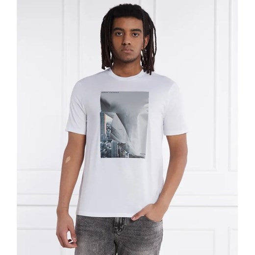 Armani Exchange T-shirt | Regular Fit ze sklepu Gomez Fashion Store w kategorii T-shirty męskie - zdjęcie 184999882