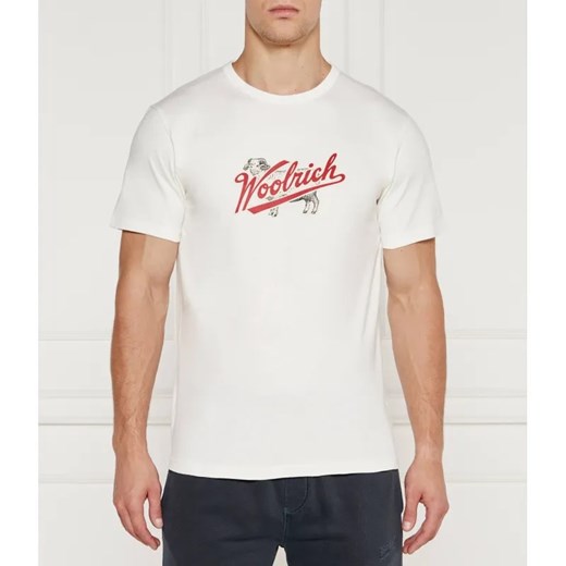 Woolrich T-shirt | Regular Fit ze sklepu Gomez Fashion Store w kategorii T-shirty męskie - zdjęcie 184999924