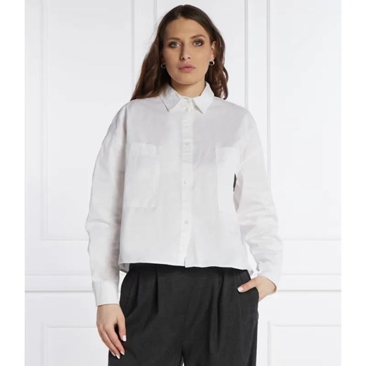 Armani Exchange Koszula Armani Exchange x mixmag | Oversize fit ze sklepu Gomez Fashion Store w kategorii Koszule damskie - zdjęcie 184999940