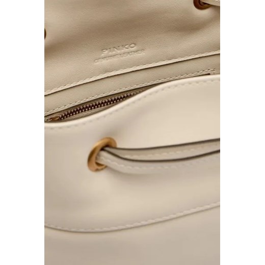 Pinko Skórzany worek SECCHIELLO MINI Pinko OS Gomez Fashion Store